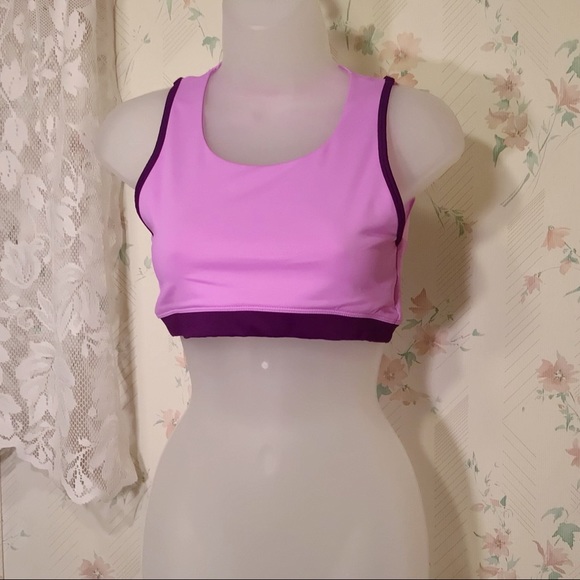 Avia Purple Athletic Bra - Picture 3 of 5